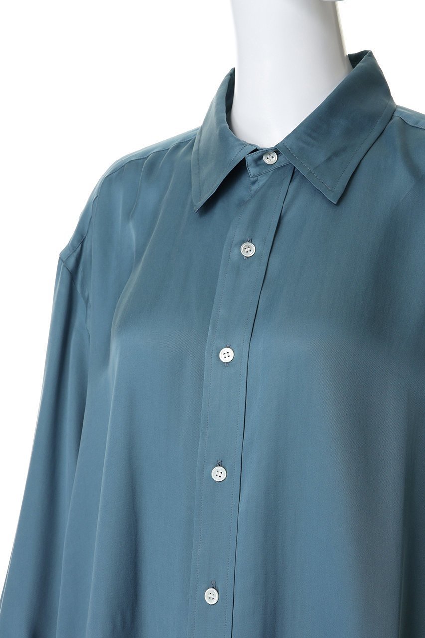 【シンゾーン/Shinzone】のシルキーキュプラシャツ 大人の最旬トレンドファッション＆コーディネート founy(ファウニー) 　ファッション　Fashion　レディースファッション　Fashion for Women　トップス・カットソー　Cut & Sew Tops　シャツ・ブラウス・オフィスカジュアル　Elegant Blouses & Button-Ups　オケージョン　Occasion Wear　キュプラ　Cupro, Eco Fabric　サテン　Satin, Glossy Fabric　スリーブ　Sleeve, Long Sleeve / Short Sleeve　フィット　Fit, Slim Fit　ロング　Long, Long-Length　エレガント 上品　Elegant　定番　Standard, Basic Item　other-5|ID: prp329100004901881 ipo3291000000036950829