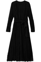 【デザイン ワークス/DESIGN WORKS】のオーガンジープリーツ加工ボウタイワンピース 人気、トレンドファッション・服の通販 founy(ファニー) ファッション Fashion レディースファッション Fashion for Women ワンピース Dresses チュニック Tunic Tops & Dresses オケージョン Occasion Wear オーガンジー Organza Fabric シンプル Simple, Minimal チュニック Tunic, Long Top フェミニン Feminine, Girly プリーツ Pleats, Pleated リラックス Relax, Relaxed Fit ロング Long, Long-Length エレガント 上品 Elegant thumbnail ブラック|ID: prp329100004901892 ipo3291000000036682759