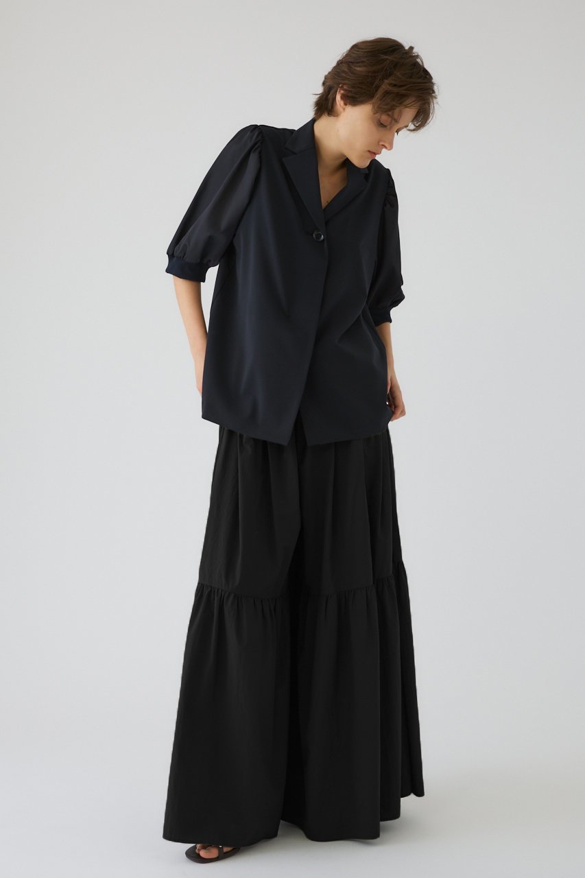 【リムアーク/RIM.ARK】のMA-1 sleeve SH/シャツ 人気、トレンドファッション・服の通販 founy(ファニー) 　ファッション　Fashion　レディースファッション　Fashion for Women　アウター　Coat / Outerwear Collection　MA-1ジャケット　MA-1 Bomber Jackets / Flight Jackets　トップス・カットソー　Cut & Sew Tops　シャツ・ブラウス・オフィスカジュアル　Elegant Blouses & Button-Ups　おすすめ　Recommended / Our Picks　コンパクト　Compact, Small Size　スリーブ　Sleeve, Long Sleeve / Short Sleeve　ツイル　Twist, Twisted Detail　テーラード　Tailored, Tailored Fit　ハーフ　Half, Half-Length　ロング　Long, Long-Length　再入荷　Restock / Back in Stock　other-6|ID: prp329100004901896 ipo3291000000036682801