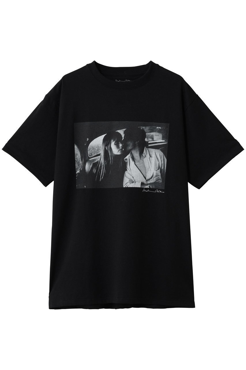 【クチュールドアダム/COUTURE D'ADAM】のJane & Serge: A Family Album フォトTシャツ インテリア・キッズ・メンズ・レディースファッション・服の通販 founy(ファニー) ファッション Fashion レディースファッション Fashion for Women トップス・カットソー Cut & Sew Tops シャツ・ブラウス・オフィスカジュアル Elegant Blouses & Button-Ups ロングTシャツ・Tシャツ Longline T-Shirts & Tees カットソー・ベーシックTシャツ Cut-and-Sewn Tops / Stretch Tees & Basics ショート Short, Short Length スリーブ Sleeve, Long Sleeve / Short Sleeve ブラック(Jane & Serge)|ID: prp329100004901901 ipo3291000000036682858