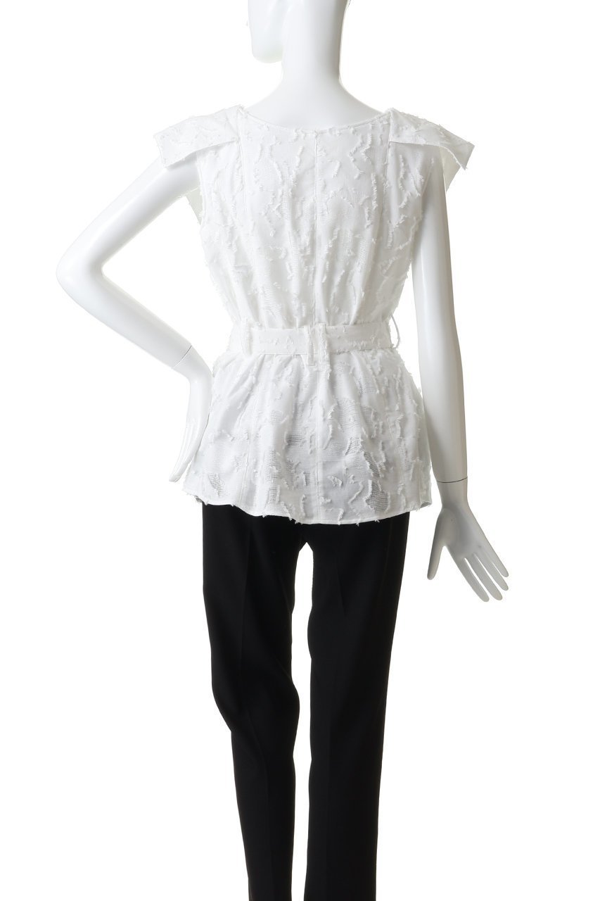 【アキラナカ/AKIRANAKA】のBlock フラワー シャツジレ 人気、トレンドファッション・服の通販 founy(ファニー) 　ファッション　Fashion　レディースファッション　Fashion for Women　アウター　Coat / Outerwear Collection　トップス・カットソー　Cut & Sew Tops　シャツ・ブラウス・オフィスカジュアル　Elegant Blouses & Button-Ups　ベスト&ジレ / 重ね着スタイル　Vests & Gilets　エレガント 上品　Elegant　クラシカル　Classical, Vintage-Inspired　ショート　Short, Short Length　ジャカード／ジャガード　Jacquard, Woven Pattern　スリーブ　Sleeve, Long Sleeve / Short Sleeve　デコルテ　Décolleté, Neckline　トレンチ　Trench, Trench Coat　フラワー　Flower, Floral　ブロック　Block, Solid Block Pattern　モダン　Modern, Contemporary　モチーフ　Motif, Design Theme　リラックス　Relax, Relaxed Fit　other-4|ID: prp329100004901916 ipo3291000000036682993