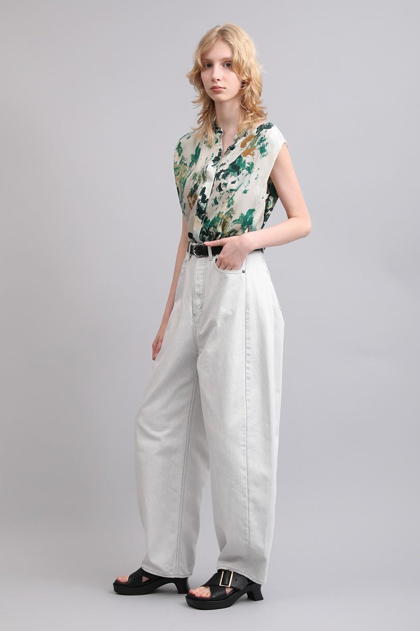 【サクラ/SACRA】のフラワー柄ノースリーブブラウス 人気、トレンドファッション・服の通販 founy(ファニー) ファッション Fashion レディースファッション Fashion for Women トップス・カットソー Cut & Sew Tops キャミソール&ノースリーブ Camisoles & Sleeveless Tops シャツ・ブラウス・オフィスカジュアル Elegant Blouses & Button-Ups ショルダー Shoulder, Shoulder Strap ドレープ Drape, Draping Fabric ノースリーブ Sleeveless, No-Sleeve フラワー Flower, Floral プリント Print, Printed Pattern ボックス Boxy, Box Shape 春 Spring other-6|ID: prp329100004901940 ipo3291000000036683318