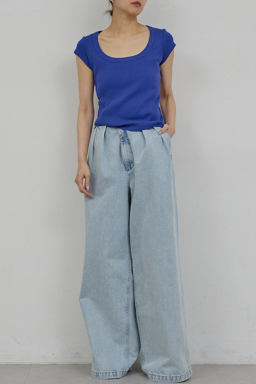 【ガリャルダガランテ/GALLARDAGALANTE】の【PEAS】コットンシルクチビTee 人気、トレンドファッション・服の通販 founy(ファニー) 　ファッション　Fashion　レディースファッション　Fashion for Women　トップス・カットソー　Cut & Sew Tops　シャツ・ブラウス・オフィスカジュアル　Elegant Blouses & Button-Ups　ロングTシャツ・Tシャツ　Longline T-Shirts & Tees　カットソー・ベーシックTシャツ　Cut-and-Sewn Tops / Stretch Tees & Basics　おすすめ　Recommended / Our Picks　なめらか　Smooth, Silky Texture　アンサンブル　Ensemble Set　カーディガン　Cardigan, Knitwear　コンパクト　Compact, Small Size　ショート　Short, Short Length　シルク　Silk, 100% Silk　シンプル　Simple, Minimal　スリーブ　Sleeve, Long Sleeve / Short Sleeve　夏　Summer　other-2|ID: prp329100004901946 ipo3291000000036683371