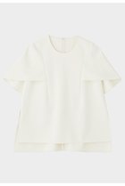 【ル フィル/LE PHIL】のライトダンボールケープブラウス 人気、トレンドファッション・服の通販 founy(ファニー) ファッション Fashion レディースファッション Fashion for Women トップス・カットソー Cut & Sew Tops シャツ・ブラウス・オフィスカジュアル Elegant Blouses & Button-Ups おすすめ Recommended / Our Picks ショート Short, Short Length ストレッチ Stretch, Stretchy Fabric スリット Slit, Slit Detail スリーブ Sleeve, Long Sleeve / Short Sleeve ノースリーブ Sleeveless, No-Sleeve thumbnail ホワイト|ID: prp329100004901964 ipo3291000000036683534