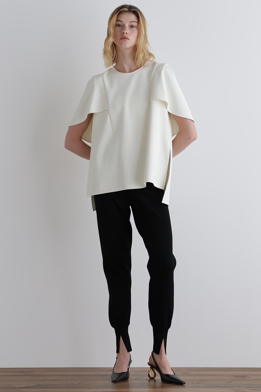 【ル フィル/LE PHIL】のライトダンボールケープブラウス 人気、トレンドファッション・服の通販 founy(ファニー) ファッション Fashion レディースファッション Fashion for Women トップス・カットソー Cut & Sew Tops シャツ・ブラウス・オフィスカジュアル Elegant Blouses & Button-Ups おすすめ Recommended / Our Picks ショート Short, Short Length ストレッチ Stretch, Stretchy Fabric スリット Slit, Slit Detail スリーブ Sleeve, Long Sleeve / Short Sleeve ノースリーブ Sleeveless, No-Sleeve other-3|ID: prp329100004901964 ipo3291000000036683536