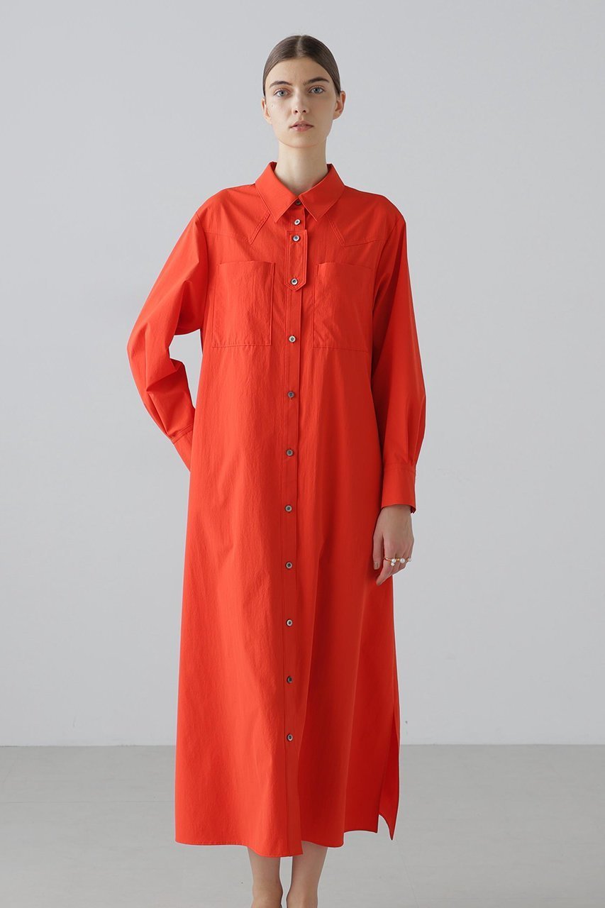 【アドーア/ADORE】のソフトタイプライターワンピース 人気、トレンドファッション・服の通販 founy(ファニー) 　ファッション　Fashion　レディースファッション　Fashion for Women　ワンピース　Dresses　チュニック　Tunic Tops & Dresses　ウエスタン　Western Style　タイプライター　Typewriter Fabric, Crisp Cotton　チュニック　Tunic, Long Top　ドレス　Dress, One-Piece　ヨーク　Yoke, Yoke Design　ロング　Long, Long-Length　other-3|ID: prp329100004901974 ipo3291000000036683624