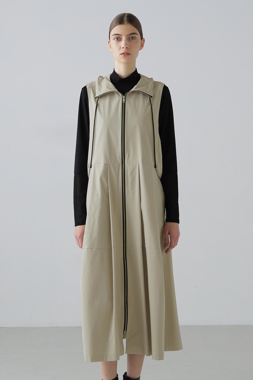 【アドーア/ADORE】の2WAYタイプライターワンピース 人気、トレンドファッション・服の通販 founy(ファニー) 　ファッション　Fashion　レディースファッション　Fashion for Women　ワンピース　Dresses　チュニック　Tunic Tops & Dresses　スポーティ　Sporty, Casual Athletic　タイプライター　Typewriter Fabric, Crisp Cotton　タフタ　Taffeta, Structured Fabric　チュニック　Tunic, Long Top　ブラウジング　Blouson Silhouette, Cinched Waist　ロング　Long, Long-Length　other-3|ID: prp329100004901977 ipo3291000000036712094