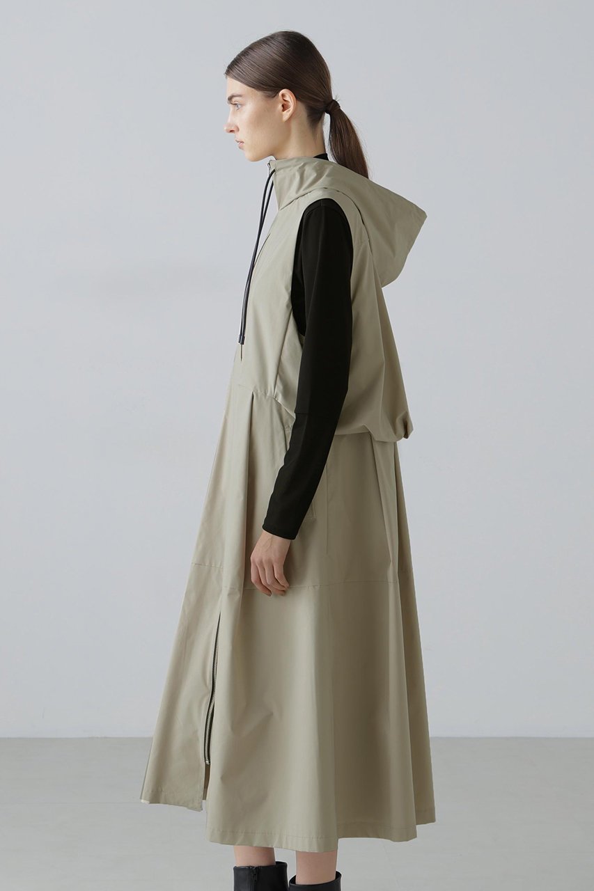 【アドーア/ADORE】の2WAYタイプライターワンピース 人気、トレンドファッション・服の通販 founy(ファニー) 　ファッション　Fashion　レディースファッション　Fashion for Women　ワンピース　Dresses　チュニック　Tunic Tops & Dresses　スポーティ　Sporty, Casual Athletic　タイプライター　Typewriter Fabric, Crisp Cotton　タフタ　Taffeta, Structured Fabric　チュニック　Tunic, Long Top　ブラウジング　Blouson Silhouette, Cinched Waist　ロング　Long, Long-Length　other-5|ID: prp329100004901977 ipo3291000000036712096