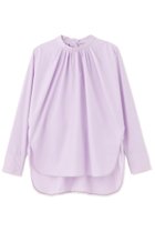 【ル フィル/LE PHIL】のタイプライターバックボタンブラウス 人気、トレンドファッション・服の通販 founy(ファニー) ファッション Fashion レディースファッション Fashion for Women トップス・カットソー Cut & Sew Tops シャツ・ブラウス・オフィスカジュアル Elegant Blouses & Button-Ups バッグ Bags ギャザー Gathered, Ruffled スリーブ Sleeve, Long Sleeve / Short Sleeve タイプライター Typewriter Fabric, Crisp Cotton ロング Long, Long-Length thumbnail パープル|ID: prp329100004901979 ipo3291000000036683654