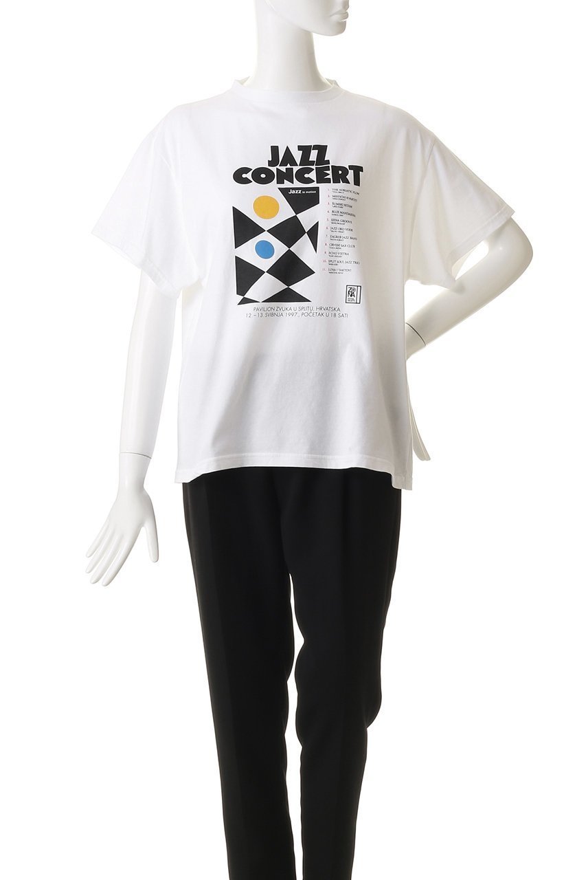 【シンゾーン/Shinzone】のJAZZ CONCERT Tシャツ 人気、トレンドファッション・服の通販 founy(ファニー) 　ファッション　Fashion　レディースファッション　Fashion for Women　トップス・カットソー　Cut & Sew Tops　シャツ・ブラウス・オフィスカジュアル　Elegant Blouses & Button-Ups　ロングTシャツ・Tシャツ　Longline T-Shirts & Tees　カットソー・ベーシックTシャツ　Cut-and-Sewn Tops / Stretch Tees & Basics　インナー　Innerwear　グラフィック　Graphic, Graphic Design　ショート　Short, Short Length　ジャケット　Jacket, Outerwear　スリーブ　Sleeve, Long Sleeve / Short Sleeve　プリント　Print, Printed Pattern　other-2|ID: prp329100004901987 ipo3291000000036683731