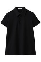 【ザ リラクス/THE RERACS】のレギュラーカラーポロドレスブラウス ブラック|ID: prp329100004902009 ipo3291000000036683945