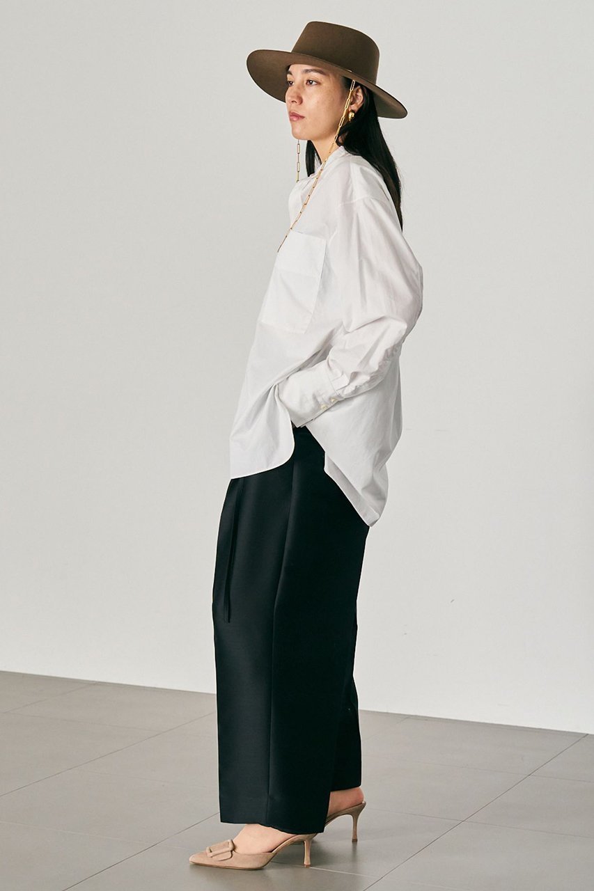 【カオス/Chaos】のガールフレンドシャツ 人気、トレンドファッション・服の通販 founy(ファニー) 　ファッション　Fashion　レディースファッション　Fashion for Women　トップス・カットソー　Cut & Sew Tops　シャツ・ブラウス・オフィスカジュアル　Elegant Blouses & Button-Ups　なめらか　Smooth, Silky Texture　コンパクト　Compact, Small Size　ショート　Short, Short Length　シルク　Silk, 100% Silk　スリーブ　Sleeve, Long Sleeve / Short Sleeve　ロング　Long, Long-Length　定番　Standard, Basic Item　other-4|ID: prp329100004902023 ipo3291000000036684080