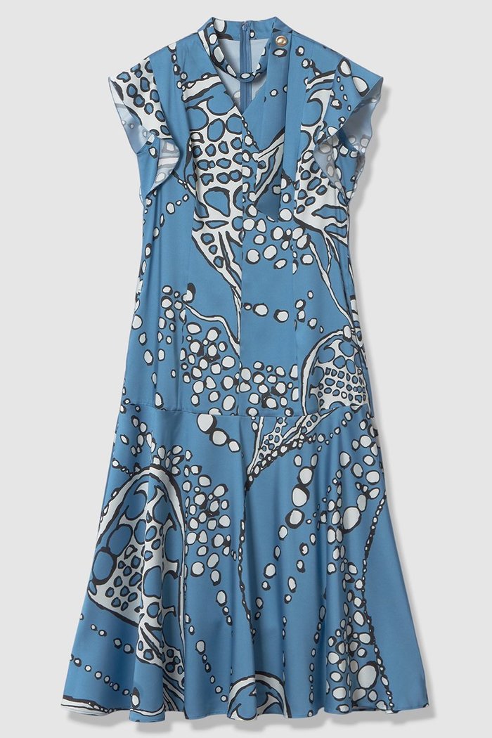 【アナイ/ANAYI】のパールドットプリントAラインワンピース インテリア・キッズ・メンズ・レディースファッション・服の通販 founy(ファニー) https://founy.com/ ファッション Fashion レディースファッション Fashion for Women ワンピース Dresses チュニック Tunic Tops & Dresses Aラインワンピース・フレアシルエット A-Line Dresses / Flared Silhouette Dresses アクセサリー Fashion Accessories イタリア Italy キャミソール Camisole, Spaghetti Strap Top チュニック Tunic, Long Top パール Pearl, Pearl Accent ペチコート Petticoat, Underskirt ロング Long, Long-Length エレガント 上品 Elegant |ID: prp329100004902033 ipo3291000000036909334