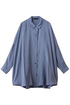 【ミズイロ インド/mizuiro ind】のwide tunic shirt シャツ 人気、トレンドファッション・服の通販 founy(ファニー) ファッション Fashion レディースファッション Fashion for Women トップス・カットソー Cut & Sew Tops シャツ・ブラウス・オフィスカジュアル Elegant Blouses & Button-Ups シンプル Simple, Minimal スタンダード Standard, Basic スリーブ Sleeve, Long Sleeve / Short Sleeve チュニック Tunic, Long Top ロング Long, Long-Length thumbnail blue|ID: prp329100004902045 ipo3291000000036684274
