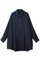 【ミズイロ インド/mizuiro ind】のwide tunic shirt シャツ 人気、トレンドファッション・服の通販 founy(ファニー) ファッション Fashion レディースファッション Fashion for Women トップス・カットソー Cut & Sew Tops シャツ・ブラウス・オフィスカジュアル Elegant Blouses & Button-Ups シンプル Simple, Minimal スタンダード Standard, Basic スリーブ Sleeve, Long Sleeve / Short Sleeve チュニック Tunic, Long Top ロング Long, Long-Length thumbnail navy|ID: prp329100004902045 ipo3291000000036684276