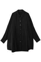 【ミズイロ インド/mizuiro ind】のwide tunic shirt シャツ 人気、トレンドファッション・服の通販 founy(ファニー) ファッション Fashion レディースファッション Fashion for Women トップス・カットソー Cut & Sew Tops シャツ・ブラウス・オフィスカジュアル Elegant Blouses & Button-Ups シンプル Simple, Minimal スタンダード Standard, Basic スリーブ Sleeve, Long Sleeve / Short Sleeve チュニック Tunic, Long Top ロング Long, Long-Length thumbnail black|ID: prp329100004902045 ipo3291000000036684277