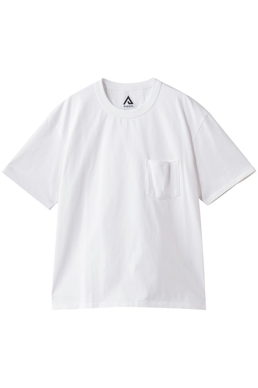 【フェニックス/Phenix / MEN】の【MEN】DISTORTED POCKET BASE TEE インテリア・キッズ・メンズ・レディースファッション・服の通販 founy(ファニー) 　ファッション　Fashion　メンズファッション　Fashion for Men　トップス・カットソー　Cut & Sew Tops　メンズシャツ　Shirts　ショート　Short, Short Length　シンプル　Simple, Minimal　スリーブ　Sleeve, Long Sleeve / Short Sleeve　フォルム　Silhouette, Form　ポケット　Pocket, Pocket Detail　定番　Standard, Basic Item　無地　Plain, Solid Color　white|ID: prp329100004902052 ipo3291000000036684350