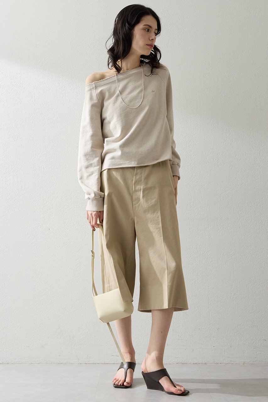 【ウィムガゼット/Whim Gazette】のオフショル刺繍プルオーバー 人気、トレンドファッション・服の通販 founy(ファニー) 　ファッション　Fashion　レディースファッション　Fashion for Women　トップス・カットソー　Cut & Sew Tops　シャツ・ブラウス・オフィスカジュアル　Elegant Blouses & Button-Ups　ロングTシャツ・Tシャツ　Longline T-Shirts & Tees　カジュアルプルオーバー・ニットトップス　Pullovers & Knit Tops / Casual Pullovers　カットソー・ベーシックTシャツ　Cut-and-Sewn Tops / Stretch Tees & Basics　スウェット / スエット　Sweatshirt, Sweatwear　スリーブ　Sleeve, Long Sleeve / Short Sleeve　バランス　Balance, Style Balance　ロング　Long, Long-Length　other-2|ID: prp329100004902053 ipo3291000000036684362