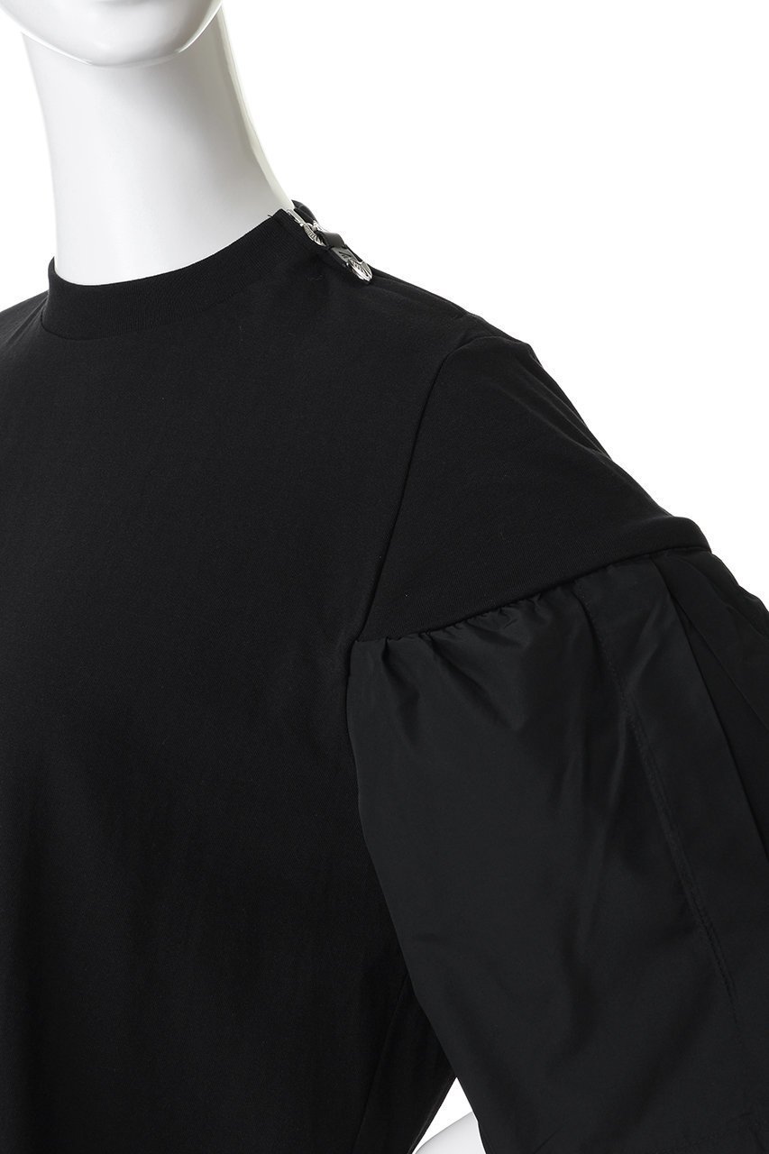 【フェニックス/Phenix】のASYMMETRIC DRAPE TIE BLOUSE TEE 人気、トレンドファッション・服の通販 founy(ファニー) 　ファッション　Fashion　レディースファッション　Fashion for Women　トップス・カットソー　Cut & Sew Tops　シャツ・ブラウス・オフィスカジュアル　Elegant Blouses & Button-Ups　ロングTシャツ・Tシャツ　Longline T-Shirts & Tees　カットソー・ベーシックTシャツ　Cut-and-Sewn Tops / Stretch Tees & Basics　ショルダー　Shoulder, Shoulder Strap　ショート　Short, Short Length　シンプル　Simple, Minimal　スタイリッシュ　Stylish, Fashionable　スリーブ　Sleeve, Long Sleeve / Short Sleeve　モチーフ　Motif, Design Theme　other-5|ID: prp329100004902058 ipo3291000000036684410