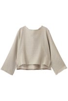【スリー ドッツ/three dots】のラッセル バックリボントップス 人気、トレンドファッション・服の通販 founy(ファニー) ファッション Fashion レディースファッション Fashion for Women トップス・カットソー Cut & Sew Tops シャツ・ブラウス・オフィスカジュアル Elegant Blouses & Button-Ups ロングTシャツ・Tシャツ Longline T-Shirts & Tees カットソー・ベーシックTシャツ Cut-and-Sewn Tops / Stretch Tees & Basics シアー Sheer, See-Through スリーブ Sleeve, Long Sleeve / Short Sleeve ラッセル Raschel, Raschel Lace リボン Ribbon, Bow レース Lace, Lace Fabric ロング Long, Long-Length 春 Spring thumbnail ベージュ|ID: prp329100004902060 ipo3291000000036684423