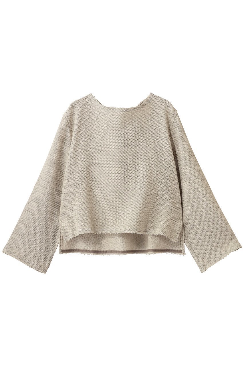 【スリー ドッツ/three dots】のラッセル バックリボントップス インテリア・キッズ・メンズ・レディースファッション・服の通販 founy(ファニー) 　ファッション　Fashion　レディースファッション　Fashion for Women　トップス・カットソー　Cut & Sew Tops　シャツ・ブラウス・オフィスカジュアル　Elegant Blouses & Button-Ups　ロングTシャツ・Tシャツ　Longline T-Shirts & Tees　カットソー・ベーシックTシャツ　Cut-and-Sewn Tops / Stretch Tees & Basics　シアー　Sheer, See-Through　スリーブ　Sleeve, Long Sleeve / Short Sleeve　ラッセル　Raschel, Raschel Lace　リボン　Ribbon, Bow　レース　Lace, Lace Fabric　ロング　Long, Long-Length　春　Spring　ベージュ|ID: prp329100004902060 ipo3291000000036684423