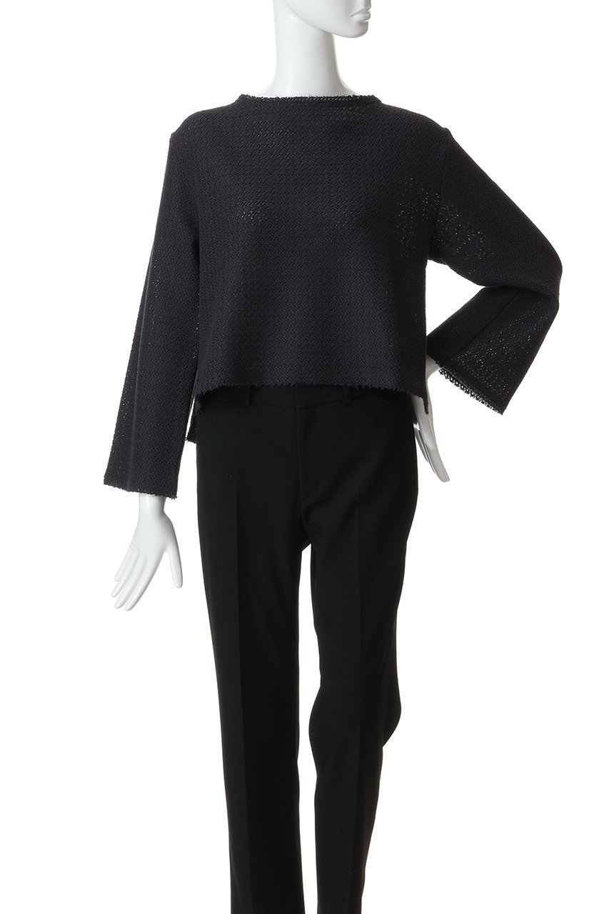 【スリー ドッツ/three dots】のラッセル バックリボントップス 人気、トレンドファッション・服の通販 founy(ファニー) 　ファッション　Fashion　レディースファッション　Fashion for Women　トップス・カットソー　Cut & Sew Tops　シャツ・ブラウス・オフィスカジュアル　Elegant Blouses & Button-Ups　ロングTシャツ・Tシャツ　Longline T-Shirts & Tees　カットソー・ベーシックTシャツ　Cut-and-Sewn Tops / Stretch Tees & Basics　シアー　Sheer, See-Through　スリーブ　Sleeve, Long Sleeve / Short Sleeve　ラッセル　Raschel, Raschel Lace　リボン　Ribbon, Bow　レース　Lace, Lace Fabric　ロング　Long, Long-Length　春　Spring　other-2|ID: prp329100004902060 ipo3291000000036712264