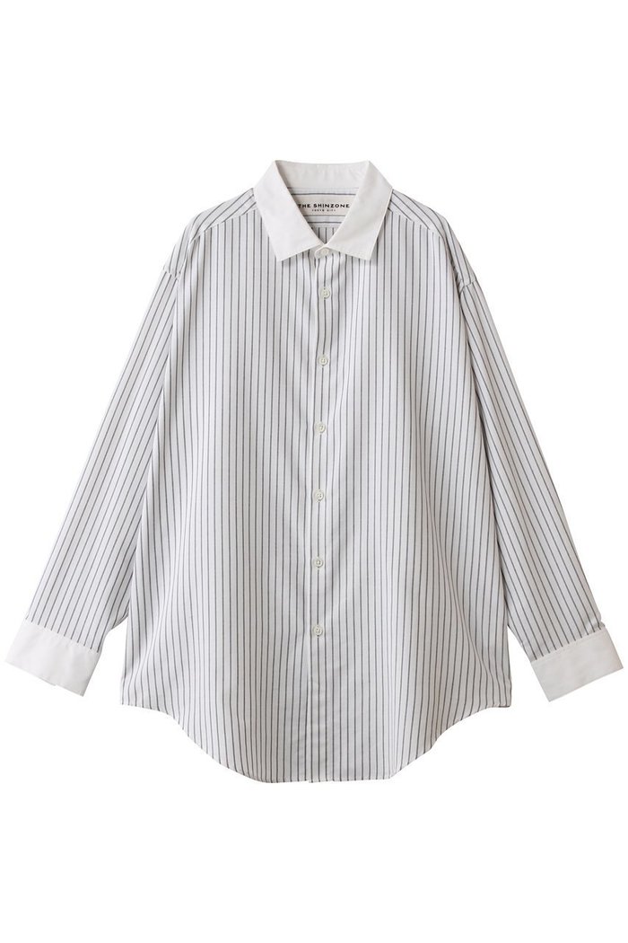 【シンゾーン/Shinzone】のクレリックシャツ インテリア・キッズ・メンズ・レディースファッション・服の通販 founy(ファウニー) https://founy.com/ ファッション Fashion レディースファッション Fashion for Women トップス・カットソー Cut & Sew Tops シャツ・ブラウス・オフィスカジュアル Elegant Blouses & Button-Ups オックス Oxford Fabric カフス Cuff Design ストライプ Stripe, Striped Pattern スリーブ Sleeve, Long Sleeve / Short Sleeve ビジネス 仕事 通勤 Business / Work / Commuting ロング Long, Long-Length エレガント 上品 Elegant 新作・新入荷 New Arrivals / New In |ID: prp329100004902062 ipo3291000000036684438