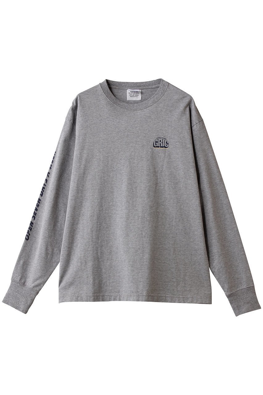 【シンゾーン/Shinzone】のGRIC ロングスリーブTシャツ インテリア・キッズ・メンズ・レディースファッション・服の通販 founy(ファニー) 　ファッション　Fashion　レディースファッション　Fashion for Women　トップス・カットソー　Cut & Sew Tops　シャツ・ブラウス・オフィスカジュアル　Elegant Blouses & Button-Ups　ロングTシャツ・Tシャツ　Longline T-Shirts & Tees　カットソー・ベーシックTシャツ　Cut-and-Sewn Tops / Stretch Tees & Basics　スリーブ　Sleeve, Long Sleeve / Short Sleeve　プリント　Print, Printed Pattern　ロング　Long, Long-Length　手描き　Hand-Drawn, Illustrated　グレー|ID: prp329100004902064 ipo3291000000036684455
