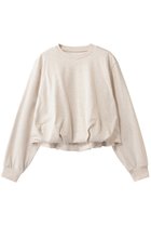 【ミディウミソリッド/MIDIUMISOLID】のballoon sweat P/O プルオーバー 人気、トレンドファッション・服の通販 founy(ファニー) ファッション Fashion レディースファッション Fashion for Women トップス・カットソー Cut & Sew Tops シャツ・ブラウス・オフィスカジュアル Elegant Blouses & Button-Ups レディースパーカー・カジュアルフーディー Casual Hoodies & Sweatshirts ロングTシャツ・Tシャツ Longline T-Shirts & Tees カジュアルプルオーバー・ニットトップス Pullovers & Knit Tops / Casual Pullovers スウェット・クルーネックトップス Sweatshirts & Crewnecks / Relaxed Fit Sweat Tops カットソー・ベーシックTシャツ Cut-and-Sewn Tops / Stretch Tees & Basics シンプル Simple, Minimal バランス Balance, Style Balance バルーン Balloon, Balloon Silhouette thumbnail kinari|ID: prp329100004902073 ipo3291000000036684526