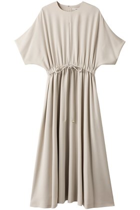 【エブール/ebure】のトリアセダブルクロス イージーワンピース 人気、トレンドファッション・服の通販 founy(ファニー) ファッション Fashion レディースファッション Fashion for Women ワンピース Dresses チュニック Tunic Tops & Dresses ギャザー Gathered, Ruffled チュニック Tunic, Long Top ドレープ Drape, Draping Fabric バランス Balance, Style Balance リボン Ribbon, Bow ロング Long, Long-Length エレガント 上品 Elegant 定番 Standard, Basic Item |ID:prp329100004902079