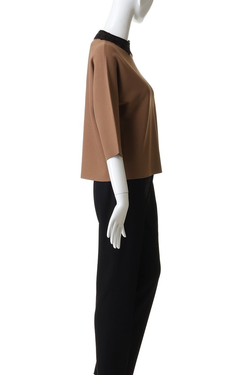 【ルームエイト/Room no.8】の【Room no.8 BLACK】NEEDLE レースカラー ドルマンスリーブ トップス 人気、トレンドファッション・服の通販 founy(ファニー) ファッション Fashion レディースファッション Fashion for Women トップス・カットソー Cut & Sew Tops シャツ・ブラウス・オフィスカジュアル Elegant Blouses & Button-Ups クラシカル Classical, Vintage-Inspired ショート Short, Short Length スリーブ Sleeve, Long Sleeve / Short Sleeve フェミニン Feminine, Girly レース Lace, Lace Fabric other-3|ID: prp329100004902080 ipo3291000000036684590