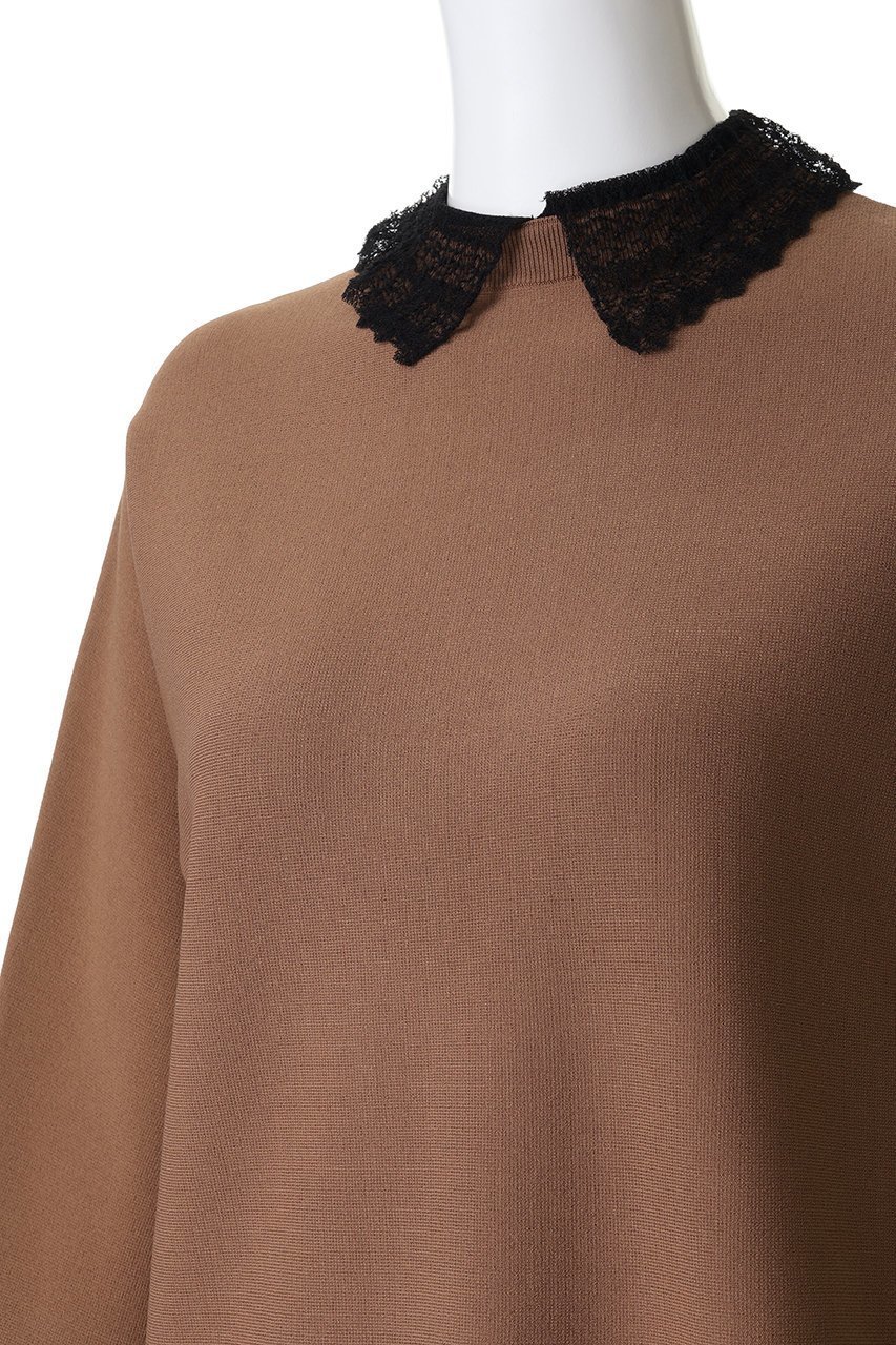 【ルームエイト/Room no.8】の【Room no.8 BLACK】NEEDLE レースカラー ドルマンスリーブ トップス 人気、トレンドファッション・服の通販 founy(ファニー) ファッション Fashion レディースファッション Fashion for Women トップス・カットソー Cut & Sew Tops シャツ・ブラウス・オフィスカジュアル Elegant Blouses & Button-Ups クラシカル Classical, Vintage-Inspired ショート Short, Short Length スリーブ Sleeve, Long Sleeve / Short Sleeve フェミニン Feminine, Girly レース Lace, Lace Fabric other-5|ID: prp329100004902080 ipo3291000000036684592