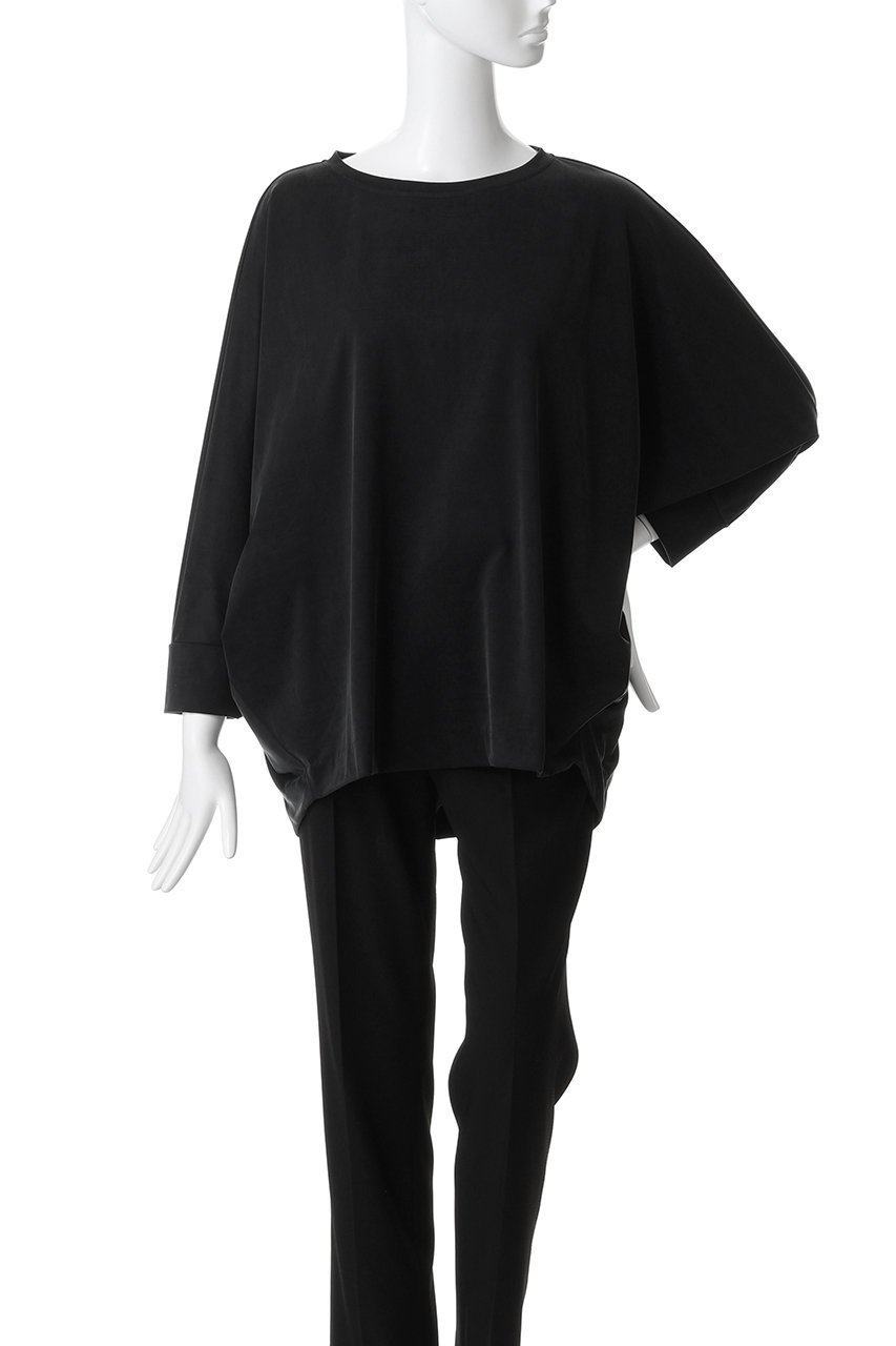 【ガリャルダガランテ/GALLARDAGALANTE】の【セットアップ対応】キュプラジャージードルマンプルオーバー 人気、トレンドファッション・服の通販 founy(ファニー) ファッション Fashion レディースファッション Fashion for Women トップス・カットソー Cut & Sew Tops シャツ・ブラウス・オフィスカジュアル Elegant Blouses & Button-Ups ロングTシャツ・Tシャツ Longline T-Shirts & Tees カジュアルプルオーバー・ニットトップス Pullovers & Knit Tops / Casual Pullovers カットソー・ベーシックTシャツ Cut-and-Sewn Tops / Stretch Tees & Basics とろみ Fluid, Flowy Fabric キュプラ Cupro, Eco Fabric シンプル Simple, Minimal スラックス Slacks, Dress Pants スリーブ Sleeve, Long Sleeve / Short Sleeve セットアップ Set-Up, Coordinated Outfit デニム Denim, Jeans Material ロング Long, Long-Length エレガント 上品 Elegant other-2|ID: prp329100004902092 ipo3291000000036712330