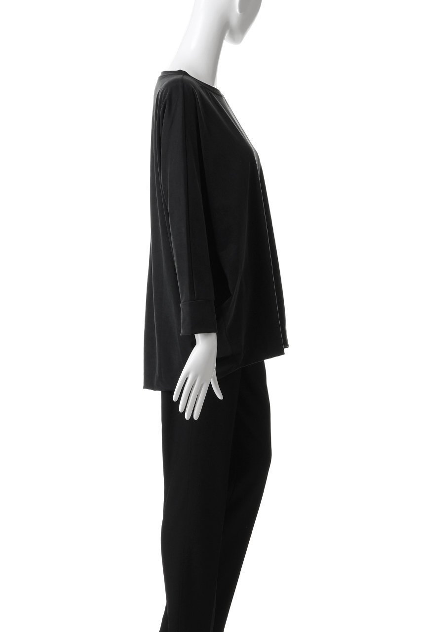 【ガリャルダガランテ/GALLARDAGALANTE】の【セットアップ対応】キュプラジャージードルマンプルオーバー 人気、トレンドファッション・服の通販 founy(ファニー) ファッション Fashion レディースファッション Fashion for Women トップス・カットソー Cut & Sew Tops シャツ・ブラウス・オフィスカジュアル Elegant Blouses & Button-Ups ロングTシャツ・Tシャツ Longline T-Shirts & Tees カジュアルプルオーバー・ニットトップス Pullovers & Knit Tops / Casual Pullovers カットソー・ベーシックTシャツ Cut-and-Sewn Tops / Stretch Tees & Basics とろみ Fluid, Flowy Fabric キュプラ Cupro, Eco Fabric シンプル Simple, Minimal スラックス Slacks, Dress Pants スリーブ Sleeve, Long Sleeve / Short Sleeve セットアップ Set-Up, Coordinated Outfit デニム Denim, Jeans Material ロング Long, Long-Length エレガント 上品 Elegant other-3|ID: prp329100004902092 ipo3291000000036712331