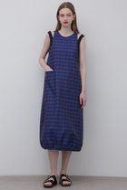 【アドーア/ADORE】のスパークルチェックジャガードワンピース 人気、トレンドファッション・服の通販 founy(ファニー) ファッション Fashion レディースファッション Fashion for Women ワンピース Dresses チュニック Tunic Tops & Dresses ショルダー Shoulder, Shoulder Strap ジャカード／ジャガード Jacquard, Woven Pattern スタンダード Standard, Basic ストリング String, Drawstring チェック Check, Plaid, Tartan チュニック Tunic, Long Top バルーン Balloon, Balloon Silhouette フィット Fit, Slim Fit thumbnail ブルー|ID: prp329100004902096 ipo3291000000036684752