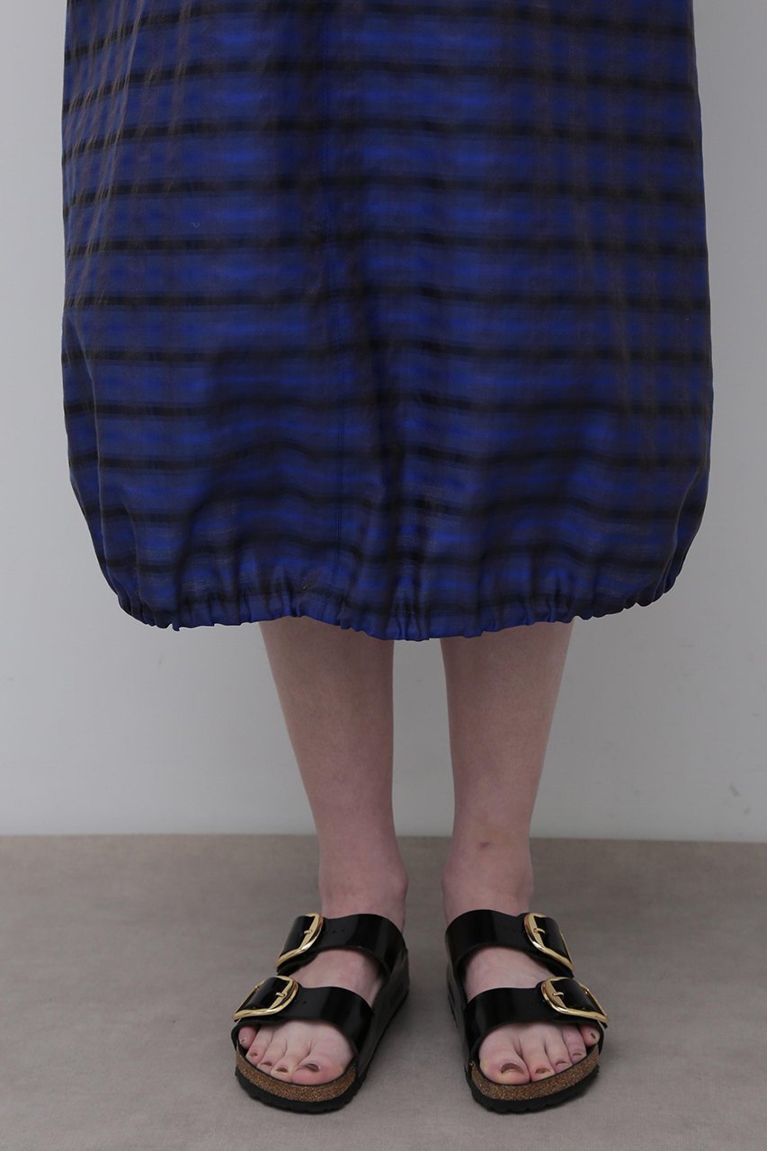 【アドーア/ADORE】のスパークルチェックジャガードワンピース 人気、トレンドファッション・服の通販 founy(ファニー) 　ファッション　Fashion　レディースファッション　Fashion for Women　ワンピース　Dresses　チュニック　Tunic Tops & Dresses　ショルダー　Shoulder, Shoulder Strap　ジャカード／ジャガード　Jacquard, Woven Pattern　スタンダード　Standard, Basic　ストリング　String, Drawstring　チェック　Check, Plaid, Tartan　チュニック　Tunic, Long Top　バルーン　Balloon, Balloon Silhouette　フィット　Fit, Slim Fit　other-6|ID: prp329100004902096 ipo3291000000036684757