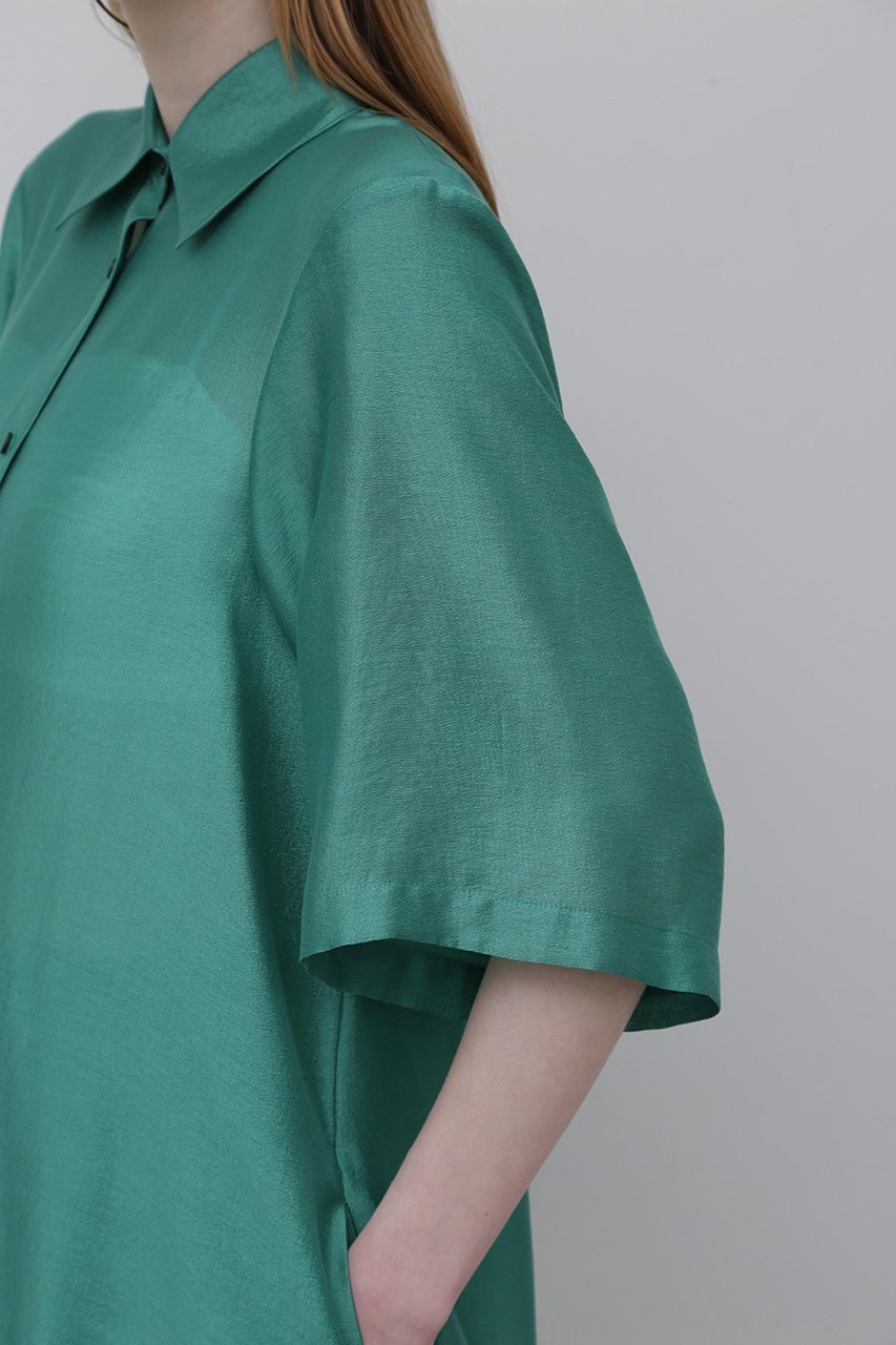 【アドーア/ADORE】のブライトテンセルワンピース 人気、トレンドファッション・服の通販 founy(ファニー) 　ファッション　Fashion　レディースファッション　Fashion for Women　ワンピース　Dresses　チュニック　Tunic Tops & Dresses　シアー　Sheer, See-Through　スタンダード　Standard, Basic　チュニック　Tunic, Long Top　ドレス　Dress, One-Piece　フレア　Flare, Flared　リボン　Ribbon, Bow　ロング　Long, Long-Length　other-4|ID: prp329100004902097 ipo3291000000036684765