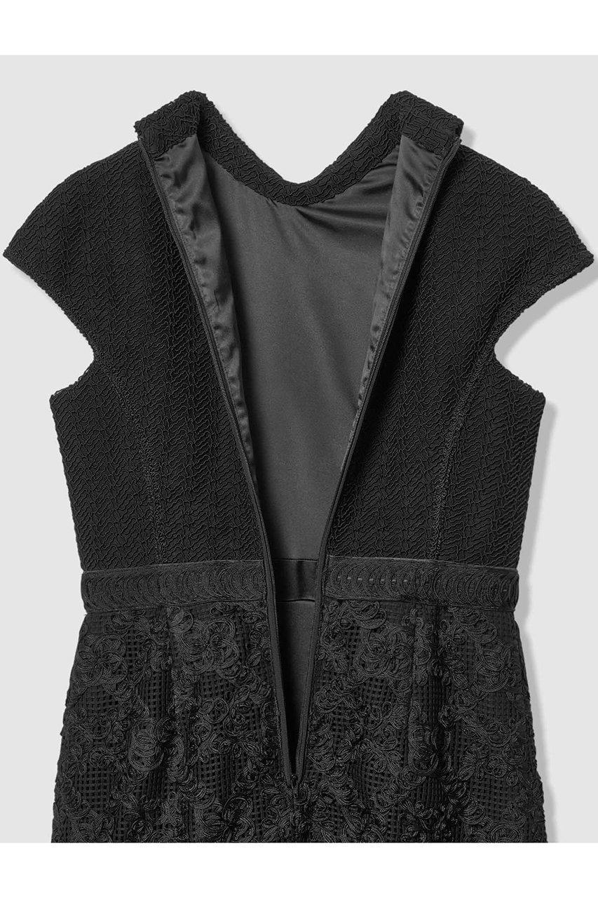 【アルアバイル/allureville】の【LOULOU WILLOUGHBY】コード刺繍ドッキングワンピース 人気、トレンドファッション・服の通販 founy(ファニー) ファッション Fashion レディースファッション Fashion for Women ワンピース Dresses チュニック Tunic Tops & Dresses コンパクト Compact, Small Size サテン Satin, Glossy Fabric ストレッチ Stretch, Stretchy Fabric チュニック Tunic, Long Top チュール Tulip, Tulip Motif ドッキング Docking, Mixed Material レース Lace, Lace Fabric エレガント 上品 Elegant other-4|ID: prp329100004902113 ipo3291000000036684916