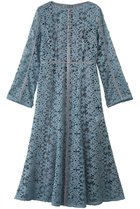 【ランバン オン ブルー/LANVIN en Bleu】のケミカルレースパイピングワンピース 人気、トレンドファッション・服の通販 founy(ファニー) ファッション Fashion レディースファッション Fashion for Women ワンピース Dresses チュニック Tunic Tops & Dresses ケミカル Chemical, Chemical Wash スリット Slit, Slit Detail チュニック Tunic, Long Top マーメイド Mermaid, Fishtail Silhouette レース Lace, Lace Fabric ロング Long, Long-Length エレガント 上品 Elegant thumbnail ブルー|ID: prp329100004902127 ipo3291000000036685011
