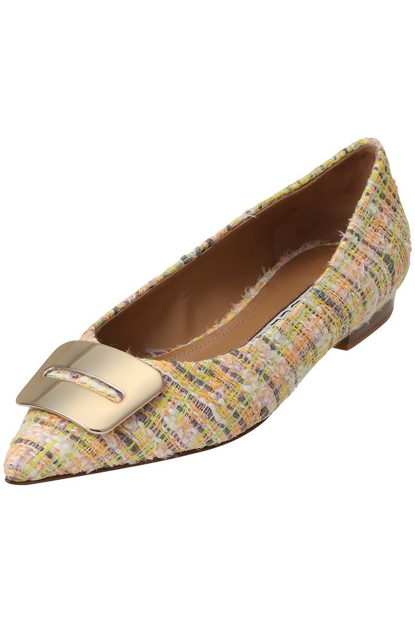 【ペリーコ/PELLICO】のANELLI FIBBIA ツイードフラットシューズ 人気、トレンドファッション・服の通販 founy(ファニー) 　ファッション　Fashion　レディースファッション　Fashion for Women　エレガント 上品　Elegant　クラシック　Classic, Timeless Style　シューズ　Shoes, Footwear　ツイード　Twill, Twill Weave　パーティ　Party, Party Style　フラット　Flat, Flat Shoes　メタリック　Metallic, Shiny Finish　春　Spring　other-5|ID: prp329100004902134 ipo3291000000036685067