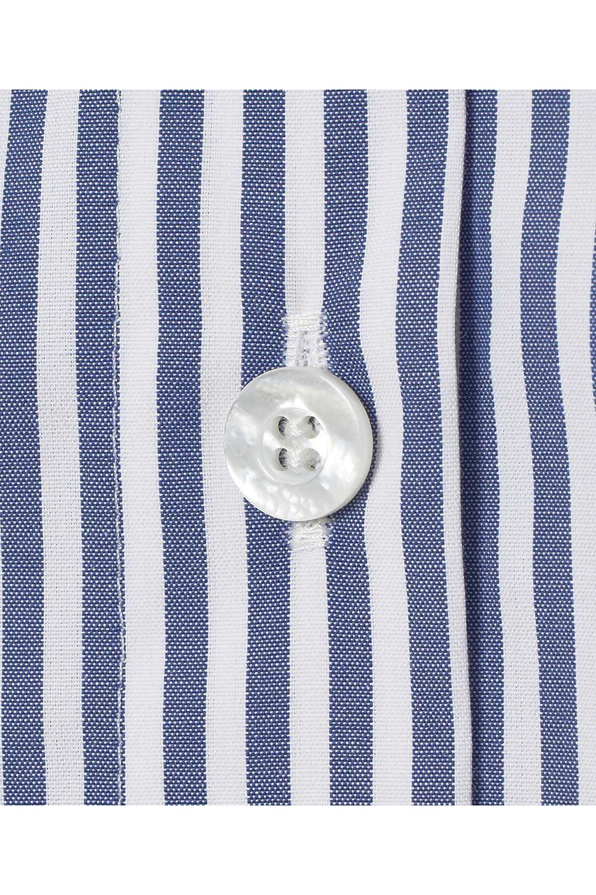 【アナイ/ANAYI】のコットンブロード衿刺繍シャツ 人気、トレンドファッション・服の通販 founy(ファニー) 　ファッション　Fashion　レディースファッション　Fashion for Women　トップス・カットソー　Cut & Sew Tops　シャツ・ブラウス・オフィスカジュアル　Elegant Blouses & Button-Ups　おすすめ　Recommended / Our Picks　インナー　Innerwear　ジャケット　Jacket, Outerwear　ストライプ　Stripe, Striped Pattern　スリーブ　Sleeve, Long Sleeve / Short Sleeve　ブロード　Broadcloth, Fine Cotton　ロング　Long, Long-Length　other-7|ID: prp329100004902141 ipo3291000000036685196