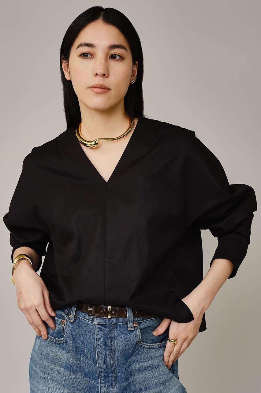 【カオス/Chaos】のオーブブラウス 人気、トレンドファッション・服の通販 founy(ファニー) ファッション Fashion レディースファッション Fashion for Women トップス・カットソー Cut & Sew Tops シャツ・ブラウス・オフィスカジュアル Elegant Blouses & Button-Ups なめらか Smooth, Silky Texture コンシャス Conscious, Bodycon シンプル Simple, Minimal スリーブ Sleeve, Long Sleeve / Short Sleeve フォルム Silhouette, Form ロング Long, Long-Length other-1|ID: prp329100004902148 ipo3291000000036685299