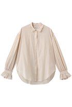 【ビリティス ディセッタン/Bilitis dix-sept ans】のボイルリラックスブラウス 人気、トレンドファッション・服の通販 founy(ファニー) ファッション Fashion レディースファッション Fashion for Women トップス・カットソー Cut & Sew Tops シャツ・ブラウス・オフィスカジュアル Elegant Blouses & Button-Ups スリーブ Sleeve, Long Sleeve / Short Sleeve フェミニン Feminine, Girly フリル Frill, Ruffle ボトム Bottoms, Lower Wear ロング Long, Long-Length thumbnail ベージュ|ID: prp329100004902152 ipo3291000000036685370