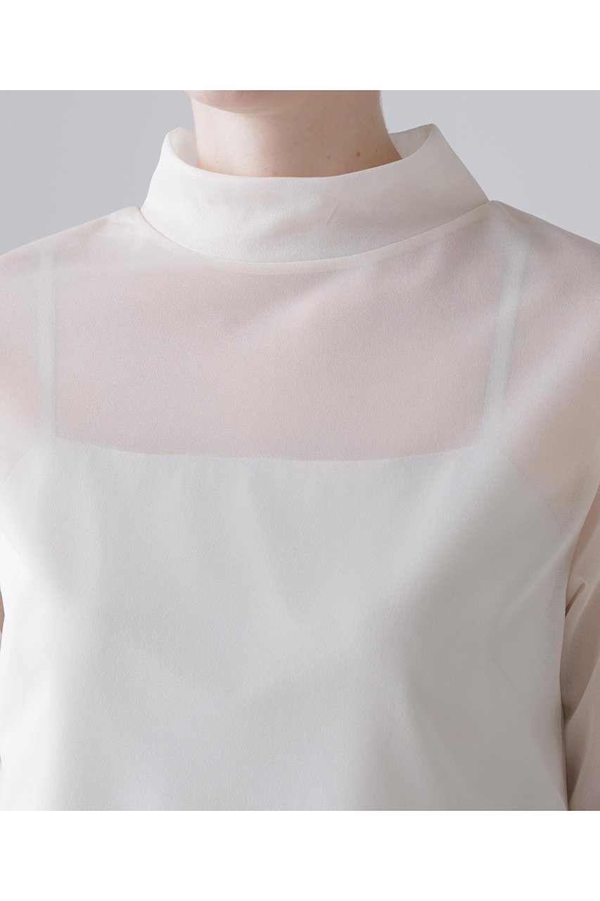 【アドーア/ADORE】のトリコットオーガンジー 人気、トレンドファッション・服の通販 founy(ファニー) ファッション Fashion レディースファッション Fashion for Women トップス・カットソー Cut & Sew Tops シャツ・ブラウス・オフィスカジュアル Elegant Blouses & Button-Ups ロングTシャツ・Tシャツ Longline T-Shirts & Tees カットソー・ベーシックTシャツ Cut-and-Sewn Tops / Stretch Tees & Basics インナー Innerwear オーガンジー Organza Fabric シアー Sheer, See-Through ショート Short, Short Length ジャケット Jacket, Outerwear スリーブ Sleeve, Long Sleeve / Short Sleeve バランス Balance, Style Balance エレガント 上品 Elegant 半袖 Short Sleeve, Half Sleeve other-6|ID: prp329100004902159 ipo3291000000036712444