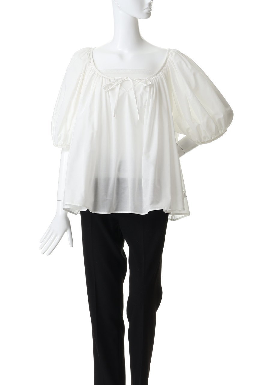 【ビリティス ディセッタン/Bilitis dix-sept ans】のパフスリーブブラウス 人気、トレンドファッション・服の通販 founy(ファニー) ファッション Fashion レディースファッション Fashion for Women トップス・カットソー Cut & Sew Tops シャツ・ブラウス・オフィスカジュアル Elegant Blouses & Button-Ups ショート Short, Short Length スリーブ Sleeve, Long Sleeve / Short Sleeve デニム Denim, Jeans Material ドレープ Drape, Draping Fabric フレア Flare, Flared エレガント 上品 Elegant other-2|ID: prp329100004902170 ipo3291000000036685559