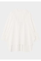 【ル フィル/LE PHIL】のレース切り替えブラウス 人気、トレンドファッション・服の通販 founy(ファニー) ファッション Fashion レディースファッション Fashion for Women トップス・カットソー Cut & Sew Tops シャツ・ブラウス・オフィスカジュアル Elegant Blouses & Button-Ups スリーブ Sleeve, Long Sleeve / Short Sleeve バランス Balance, Style Balance パターン Pattern, Design Print ビッグ Big, Oversized レース Lace, Lace Fabric ロング Long, Long-Length ワーク Workwear, Utility Style 春 Spring 羽織 Haori, Light Jacket thumbnail ホワイト|ID: prp329100004902173 ipo3291000000036685582