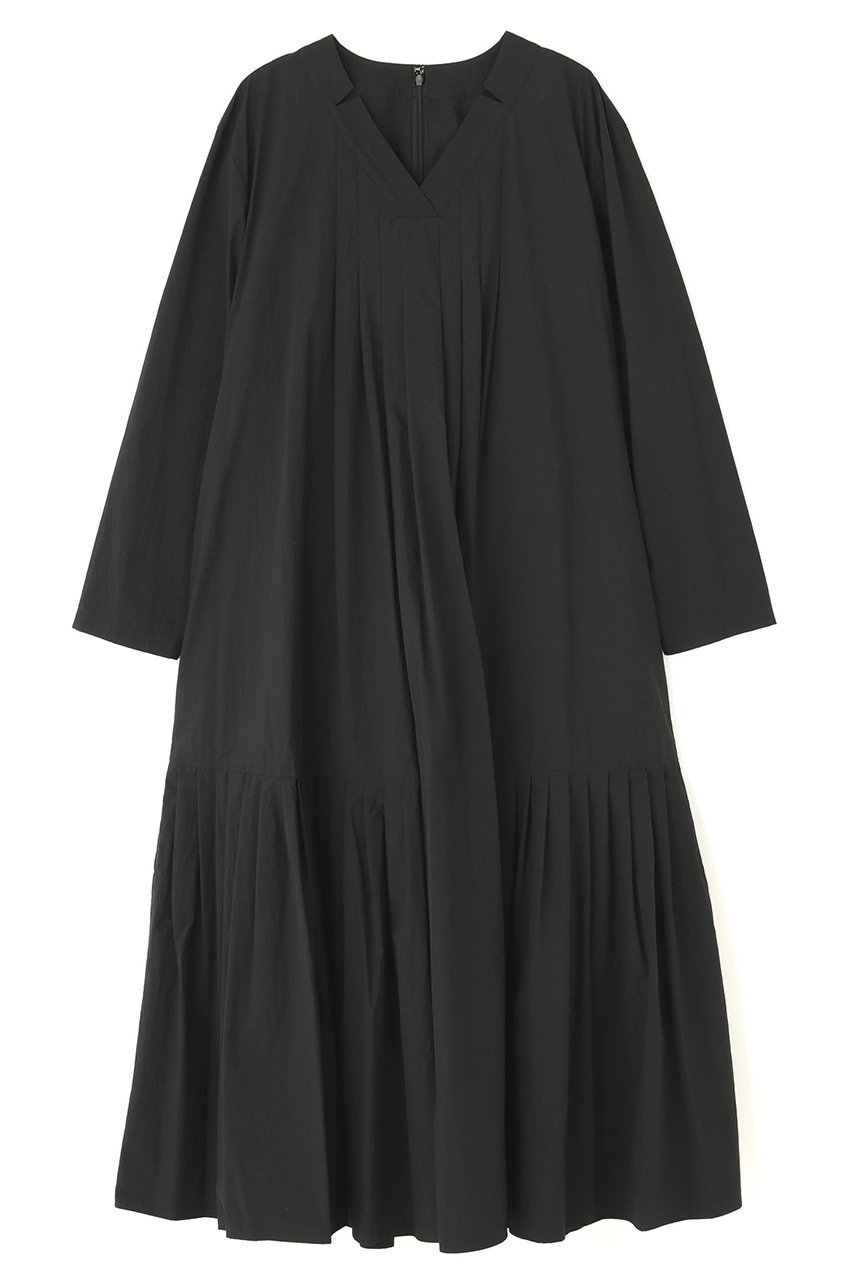 【アドーア/ADORE】のライトナイロンワンピース インテリア・キッズ・メンズ・レディースファッション・服の通販 founy(ファウニー) 　ファッション　Fashion　レディースファッション　Fashion for Women　ワンピース　Dresses　チュニック　Tunic Tops & Dresses　タフタ　Taffeta, Structured Fabric　チュニック　Tunic, Long Top　ドレス　Dress, One-Piece　ロング　Long, Long-Length　ブラック|ID: prp329100004902195 ipo3291000000036685764