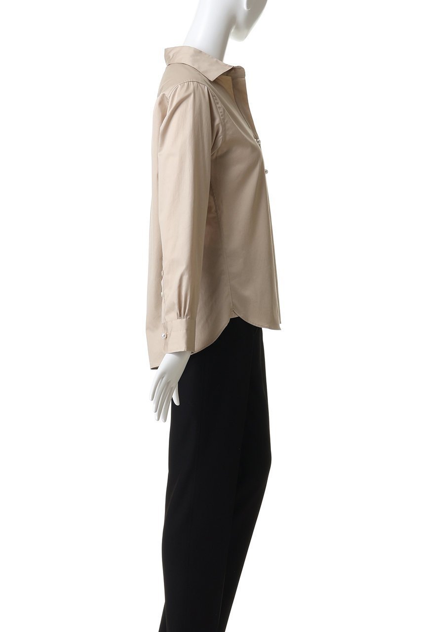 【マルティニーク/martinique】の《定番》パールスキッパーブラウス 人気、トレンドファッション・服の通販 founy(ファニー) ファッション Fashion レディースファッション Fashion for Women トップス・カットソー Cut & Sew Tops シャツ・ブラウス・オフィスカジュアル Elegant Blouses & Button-Ups おすすめ Recommended / Our Picks なめらか Smooth, Silky Texture アクセサリー Fashion Accessories スキッパー Skipper, Open Collar スリーブ Sleeve, Long Sleeve / Short Sleeve デコルテ Décolleté, Neckline パール Pearl, Pearl Accent ロング Long, Long-Length エレガント 上品 Elegant 定番 Standard, Basic Item other-3|ID: prp329100004902202 ipo3291000000036685833