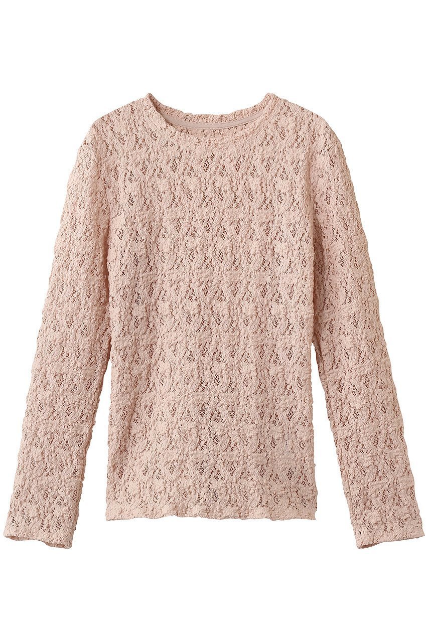 【スタニングルアー/STUNNING LURE】のヴィンテージレースプルオーバー インテリア・キッズ・メンズ・レディースファッション・服の通販 founy(ファニー) ファッション Fashion レディースファッション Fashion for Women トップス・カットソー Cut & Sew Tops シャツ・ブラウス・オフィスカジュアル Elegant Blouses & Button-Ups ベスト&ジレ / 重ね着スタイル Vests & Gilets カジュアルプルオーバー・ニットトップス Pullovers & Knit Tops / Casual Pullovers インナー Innerwear スリーブ Sleeve, Long Sleeve / Short Sleeve センター Center, Center Line デニム Denim, Jeans Material ロング Long, Long-Length 今季 This Season, Current Season ライトピンク|ID: prp329100004902207 ipo3291000000036685875