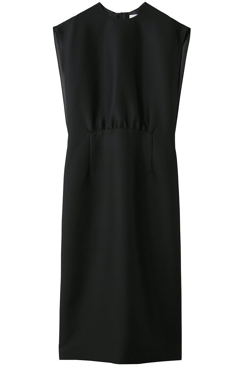 【ジェイドット/j.】のシルキーダブルフェイス フレンチタイトドレス インテリア・キッズ・メンズ・レディースファッション・服の通販 founy(ファニー) 　ファッション　Fashion　レディースファッション　Fashion for Women　ワンピース　Dresses　フォーマル・パーティードレス・結婚式用ドレス　Elegant & Casual Dresses　チュニック　Tunic Tops & Dresses　シンプル　Simple, Minimal　スリーブ　Sleeve, Long Sleeve / Short Sleeve　チュニック　Tunic, Long Top　ドレス　Dress, One-Piece　パーティ　Party, Party Style　フォルム　Silhouette, Form　フレンチ　French, French Style　ロング　Long, Long-Length　ブラック|ID: prp329100004902208 ipo3291000000036685883